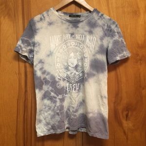Make Art Not War Tie Dye T-shirt